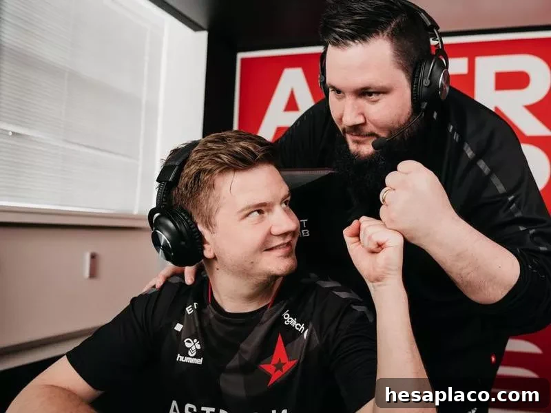 Astralis fist bumps