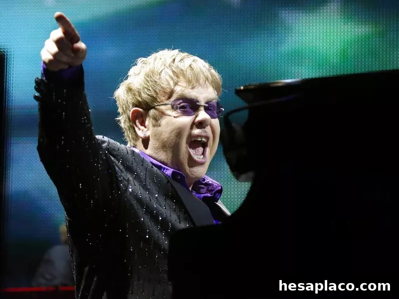 Elton John in 2012