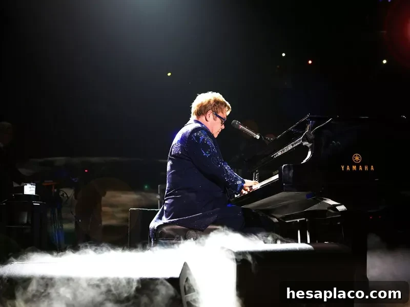 Elton John in concert