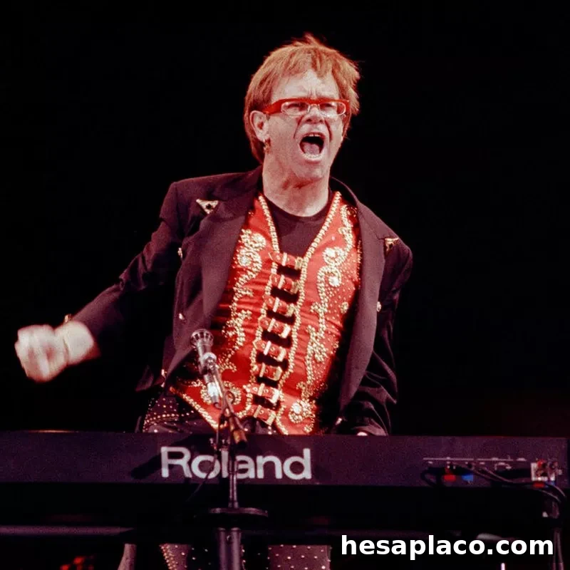 Elton John in 1992