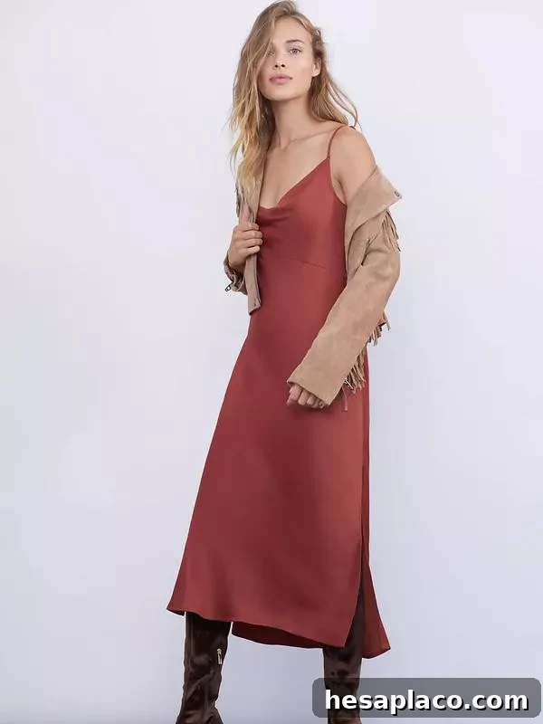 Elyse Bias Slip Dress