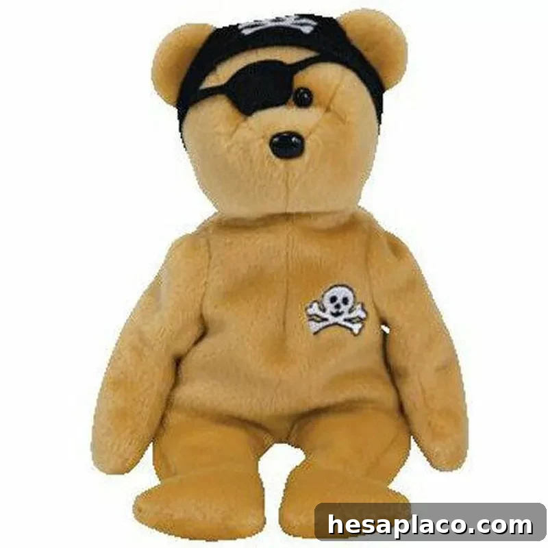 Roger the Pirate Bear Beanie