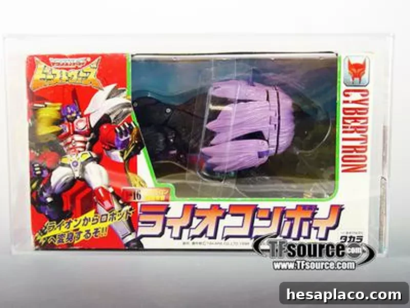 The Lio Convoy in box