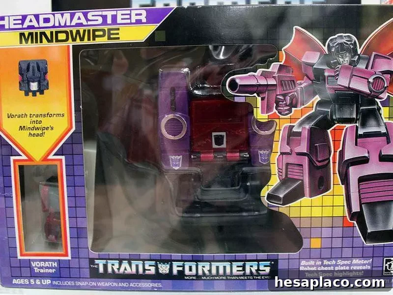 Mindwipe G1 Mindwipe Transformer Toy