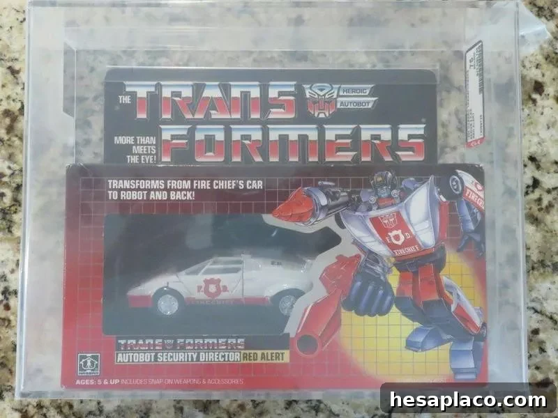 G2 Red Alert Transformers toy