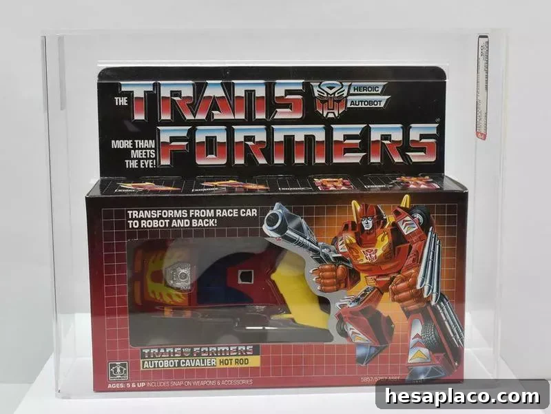 G1 Hot Rod Transformers
