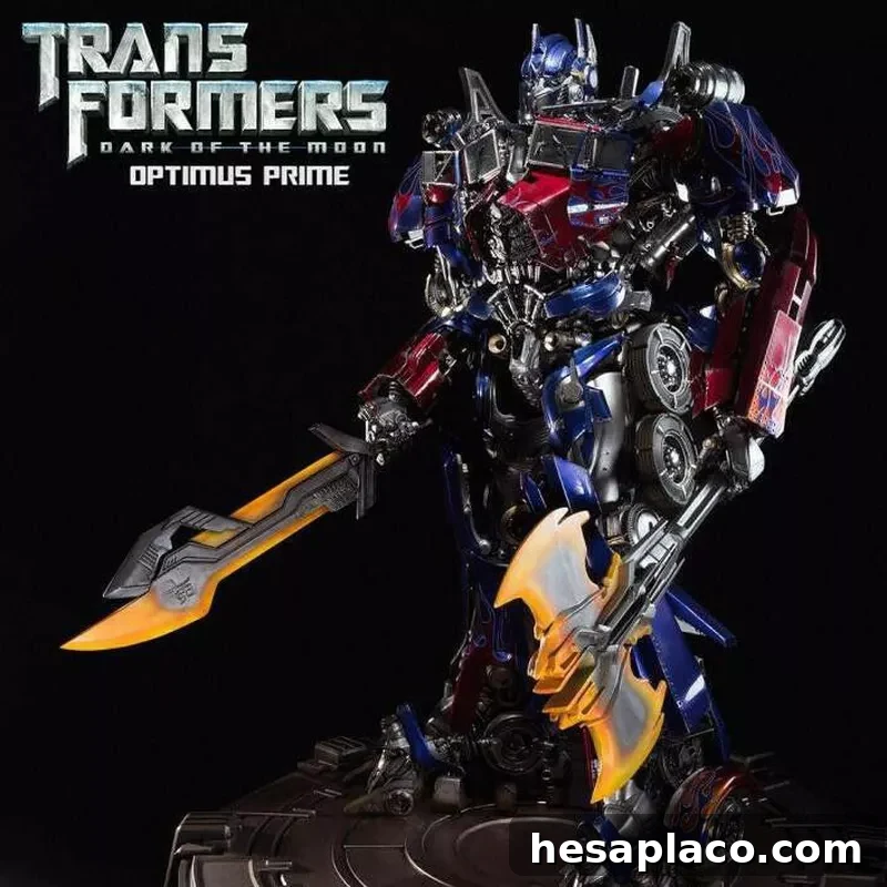 Optimus Prime Dark of the Moon Statue