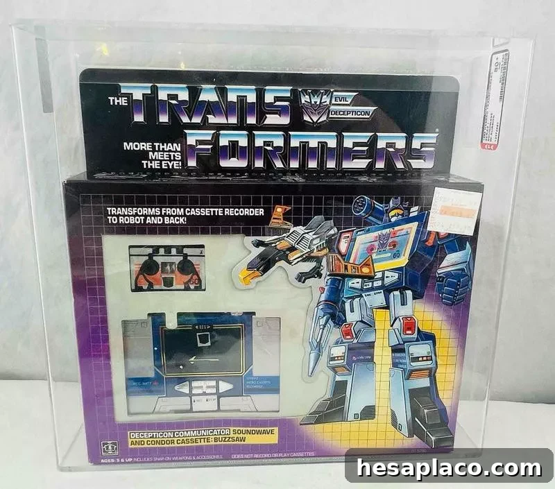 G1 Soundwave transformers