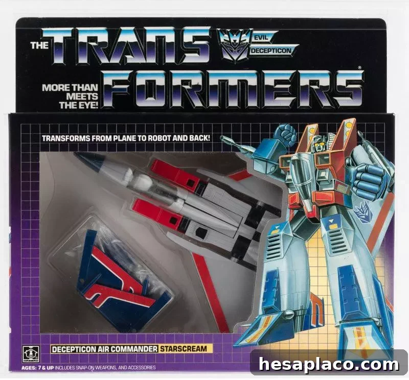 Starscream 1984  (Transformer toy)