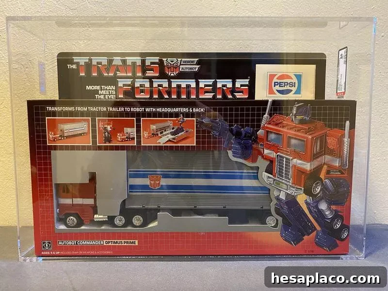 G1 Pepsi Optimus Prime  (Transformer toy)