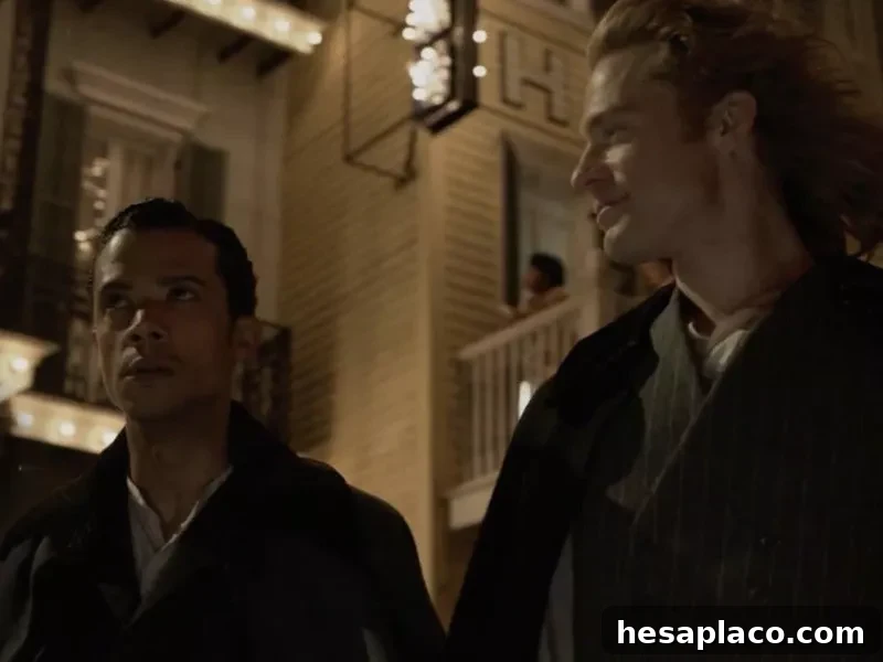Jacob Anderson and Sam Reid