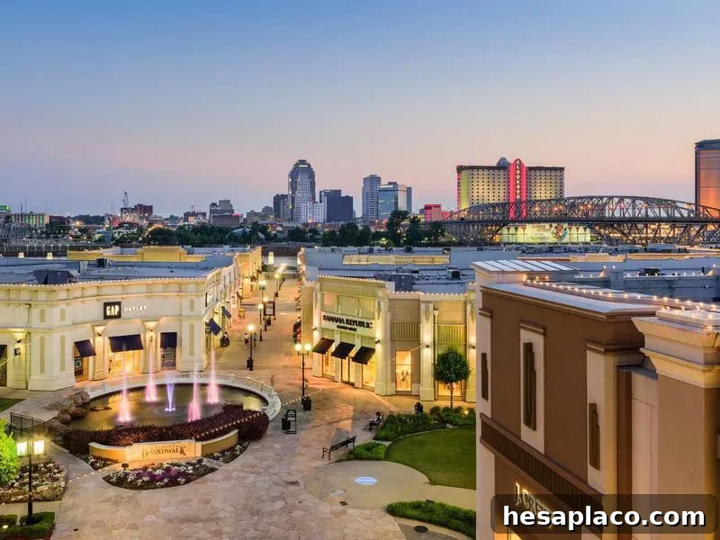 Shreveport Lousiana Cityscape
