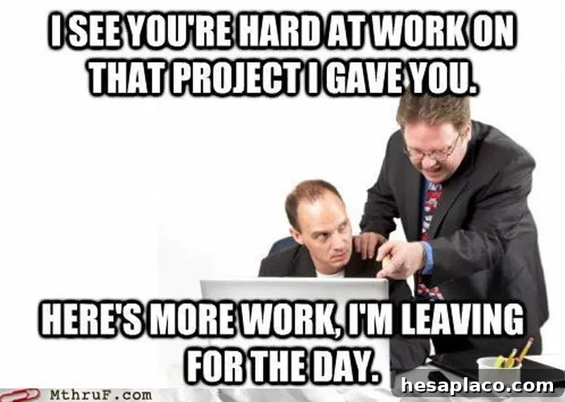 More work meme