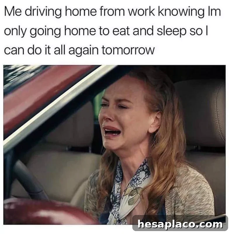 crying in car