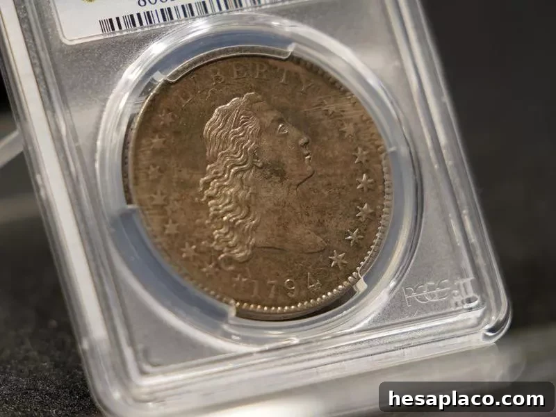 $10 million 1794 Flowing Hair Silver Dollar