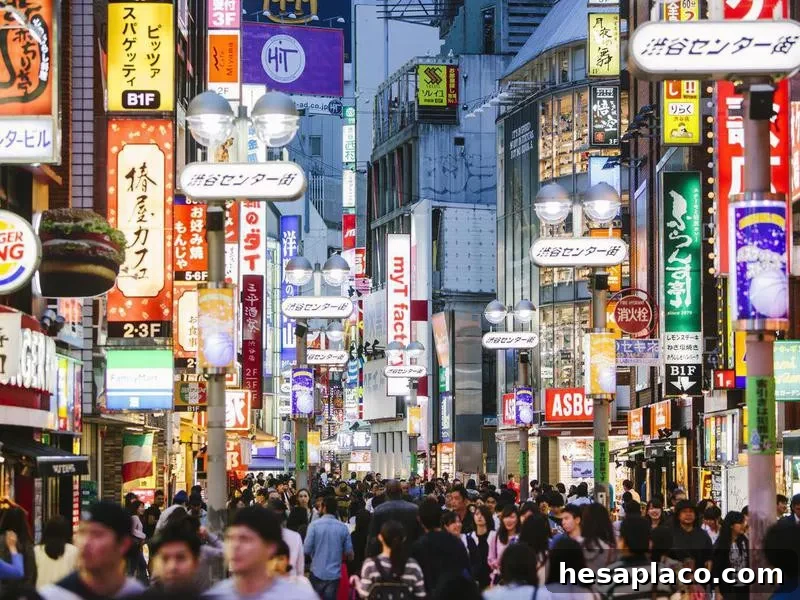Shibuya Shopping District, Tokyo, Japan