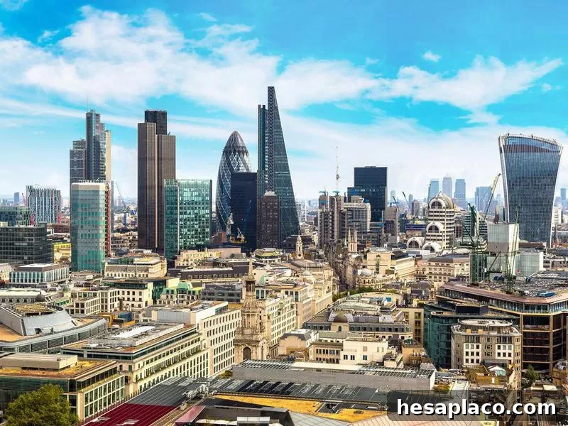 London skyscrapers