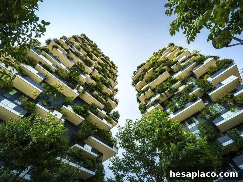 Bosco Vertical Tree Houses in Milan, Italy