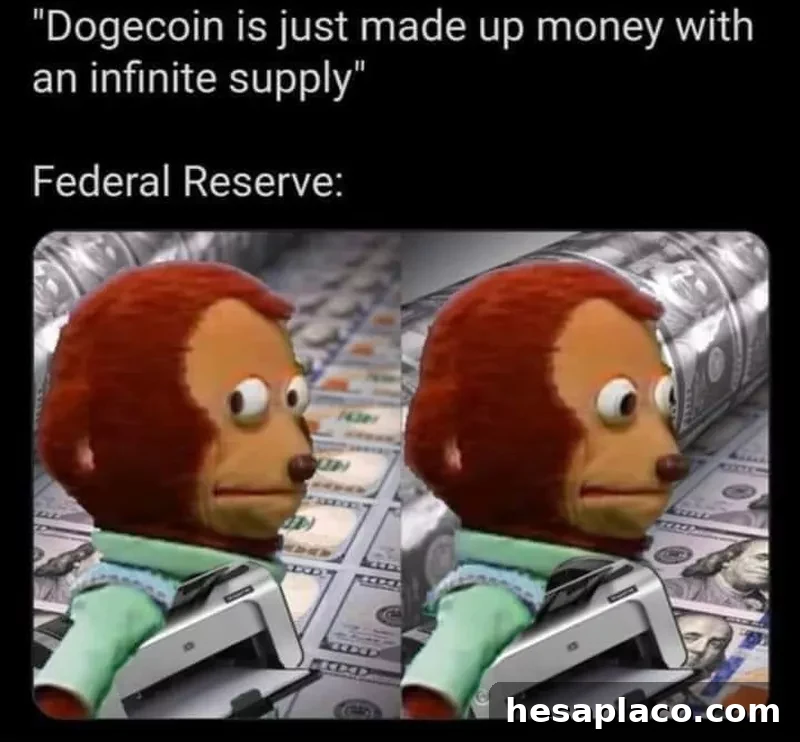 Dogecoin meme
