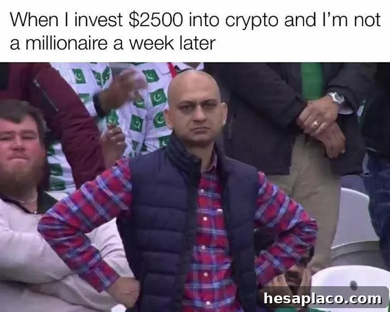 Impatient crypto investor