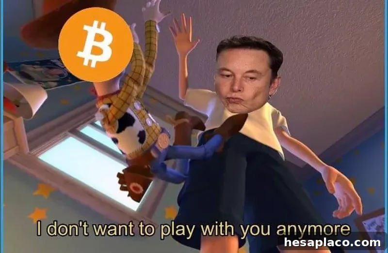 Hilarious Crypto Memes That Broke the Internet 4 No more bitcoin for you