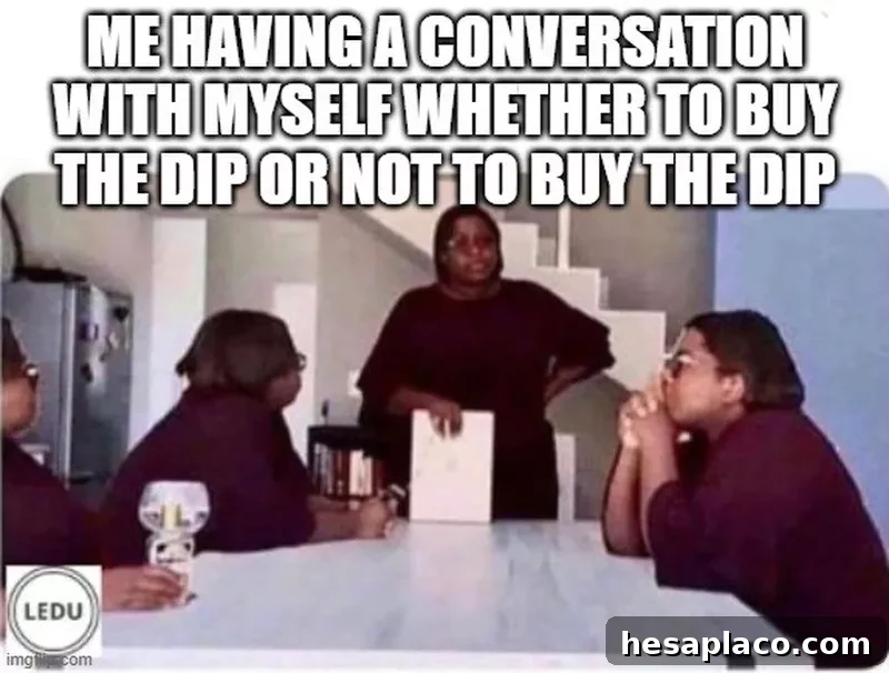 To buy the dip or not?
