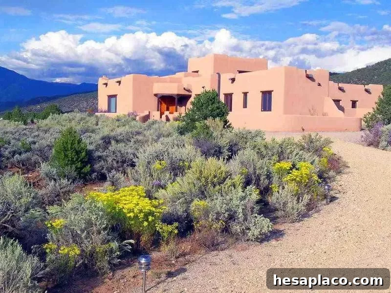Home in Taos, New Mexico