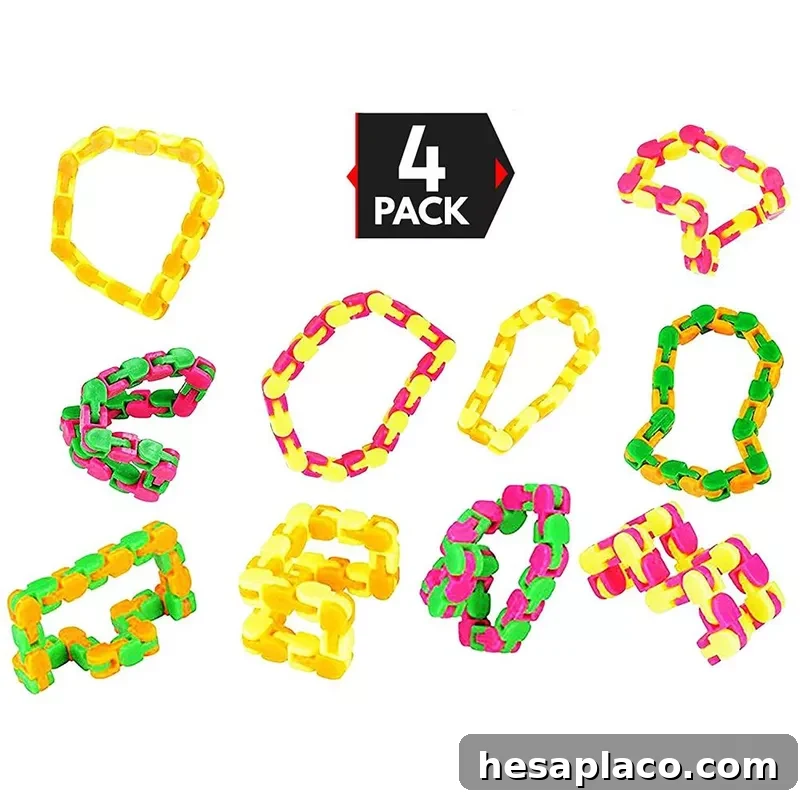 Wacky Tracks are fun fidget toys