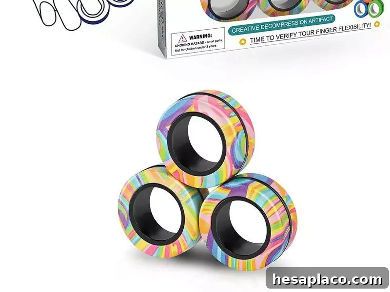 Magnetic Ring Fidget Toys