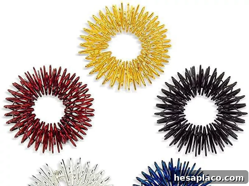 Acupressure Ring Fidget Jewelry