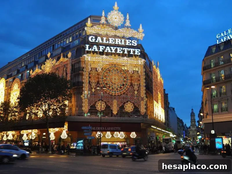 Lafayette Galeries in Paris, France