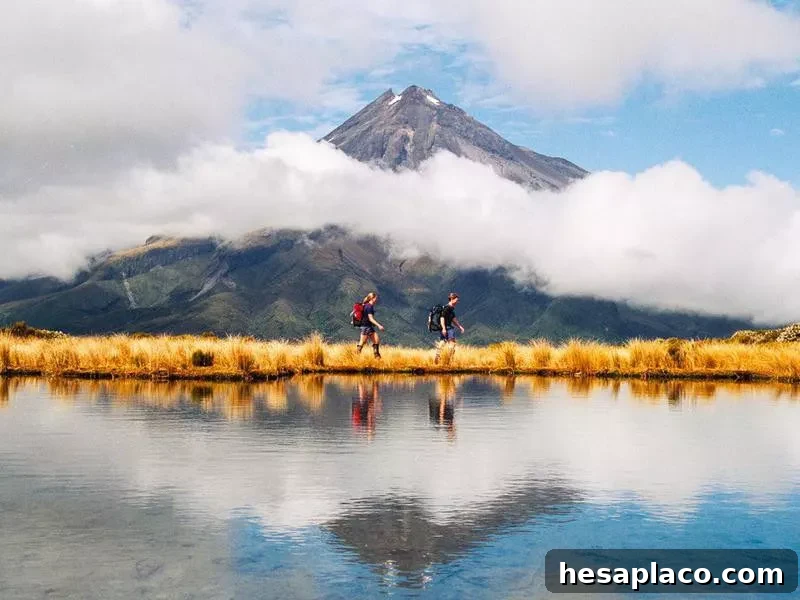 Mount Taranaki Egmont in New Zealand