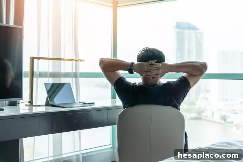 Man in an office