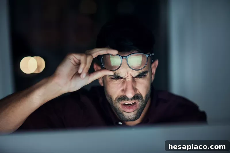 Worker in disbelief