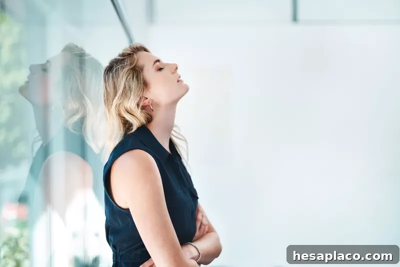 Exasperated woman