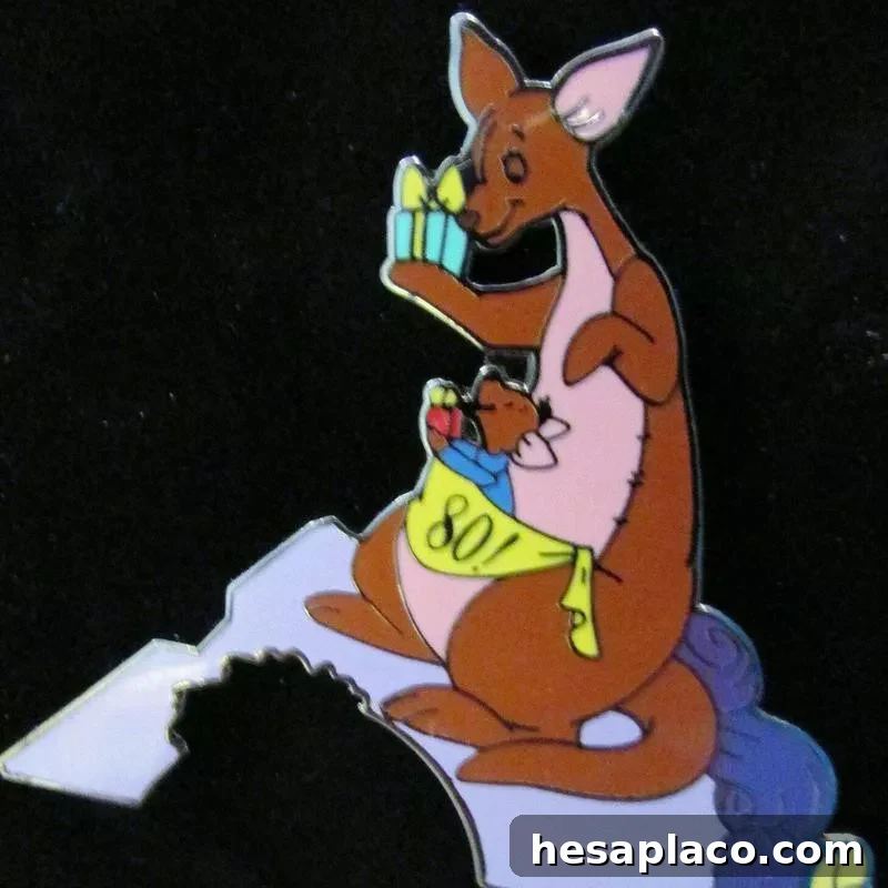 Kanga and Roo Disney Anniversary Pin