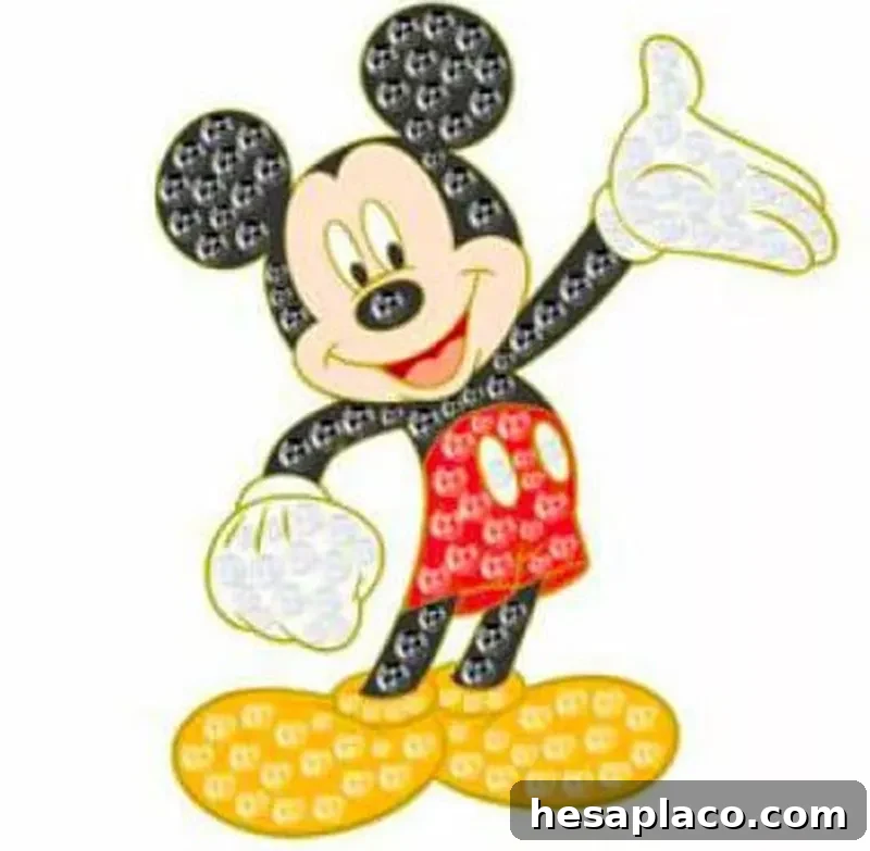 Dream Jeweled Mickey Mouse Disney pin