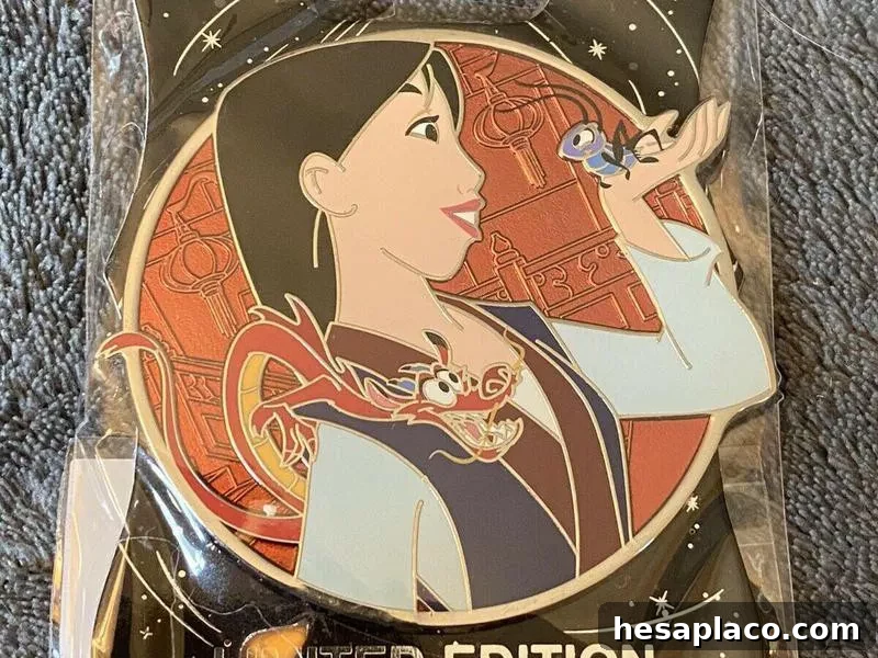 Mulan Heroines Profile Pin