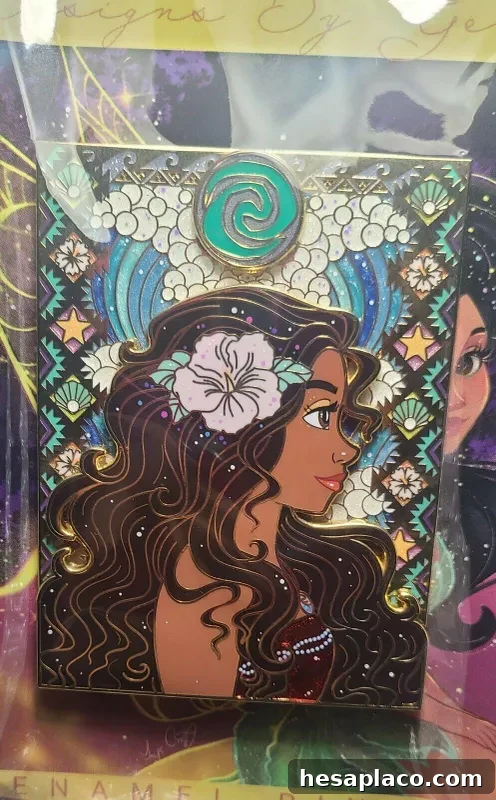 Designsbygenn Disney Moana Profile Pin