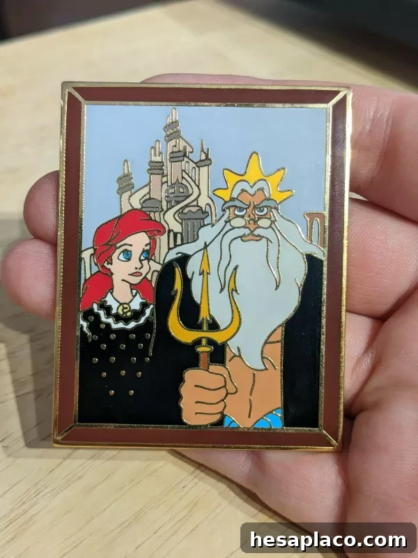 Disney Auctions Masterpiece Series Ariel Pin