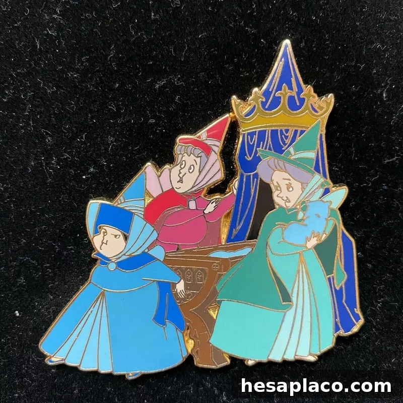 Disney Sleeping Beauty Fairies Pin