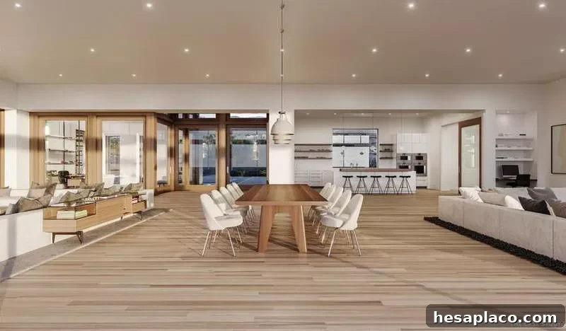 Mid-century modern home in Malibu