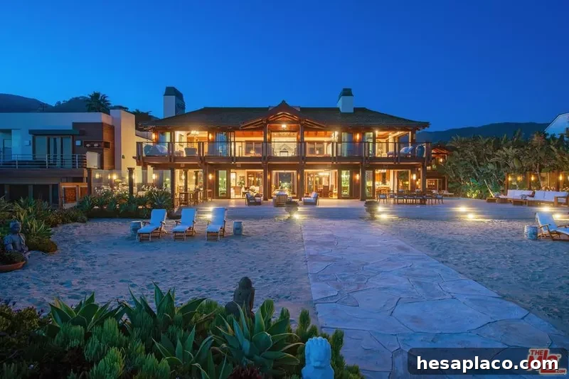 Pierce Brosnan's Malibu house