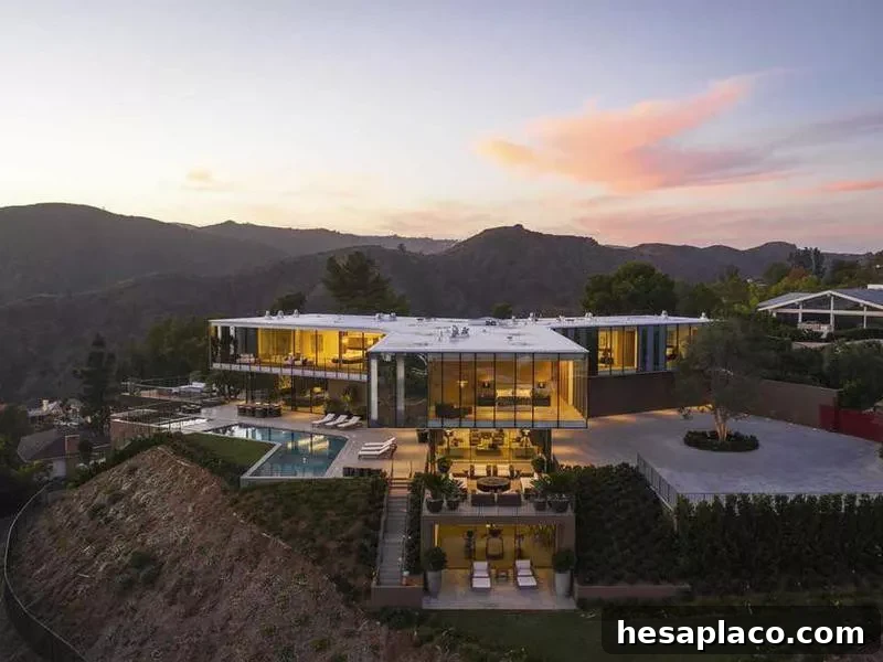 Multimillion dollar home in California