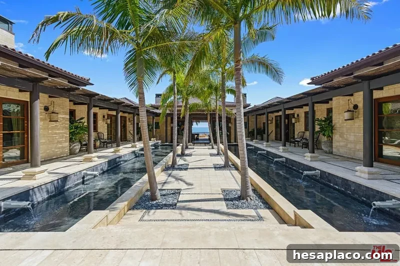 Bali-inspired house in Mallibu