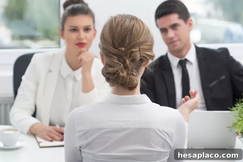 Interviewing for a job