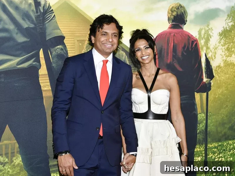 M. Night Shyamalan and Bhavna Vaswani