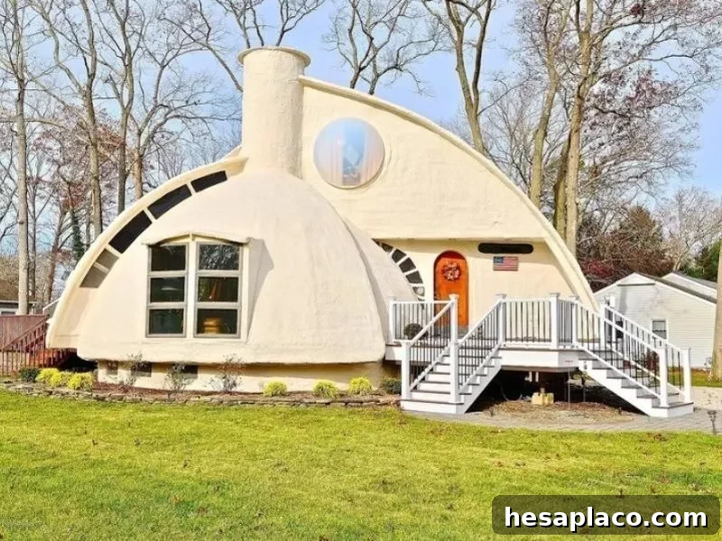 Dome house in New Jersey