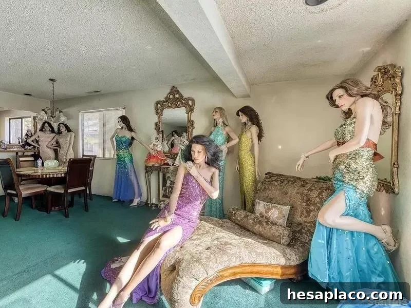 Mannequin house in Lake Tahoe