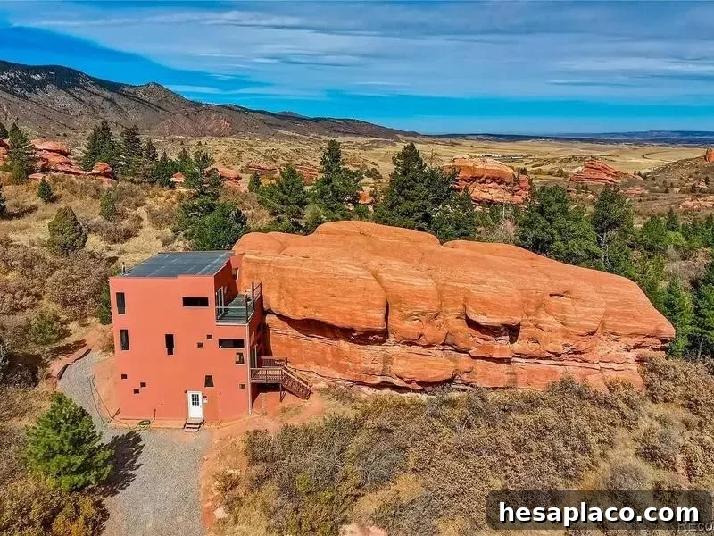 Rock house in Colorado